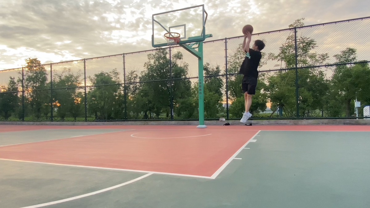 篮球训练辛苦视频素材